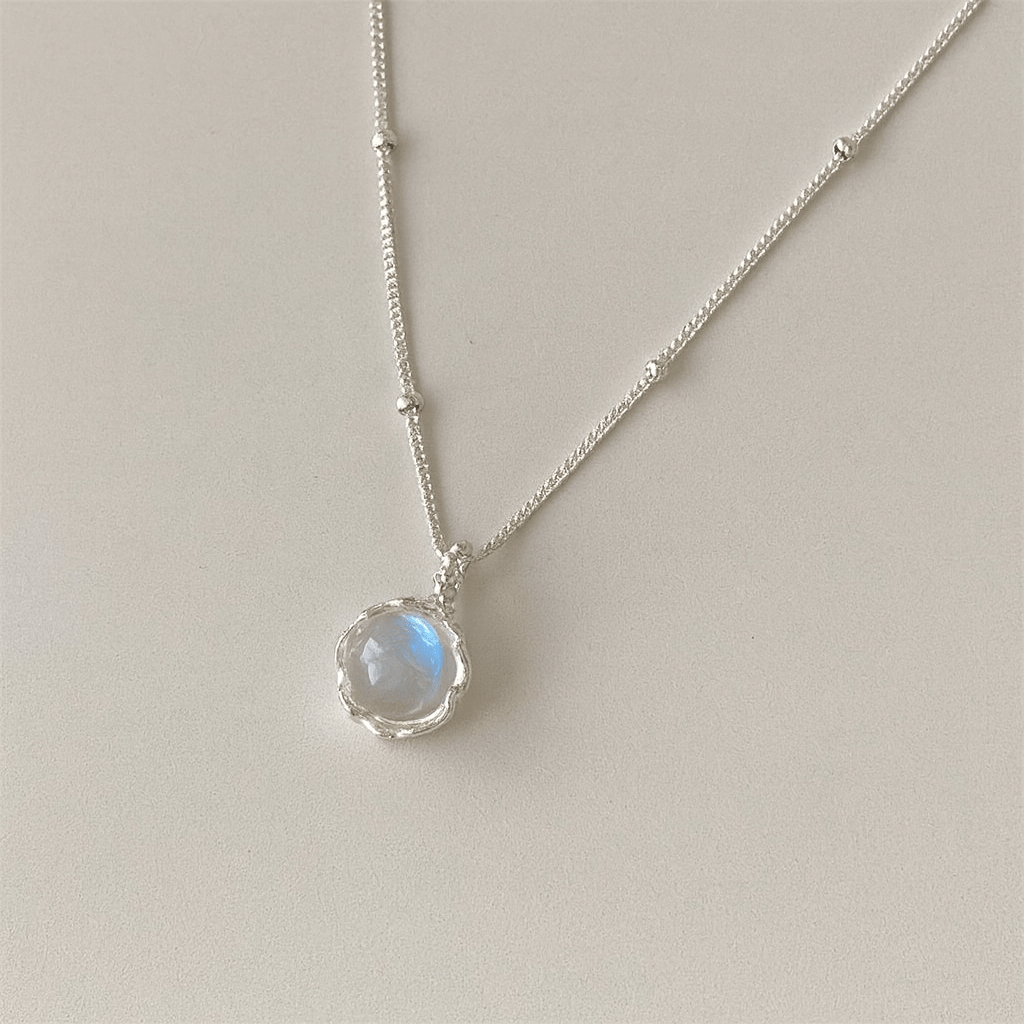 Moonstone Sterling Silver Necklace - Image 2